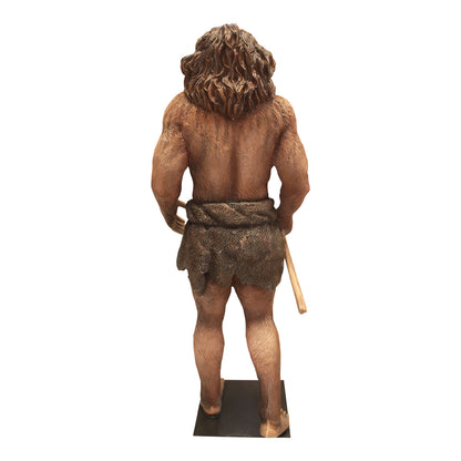 Neanderthal Cave Man Life Size Statue